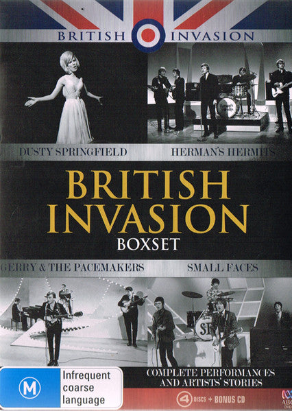 Various - British Invasion 4DVD