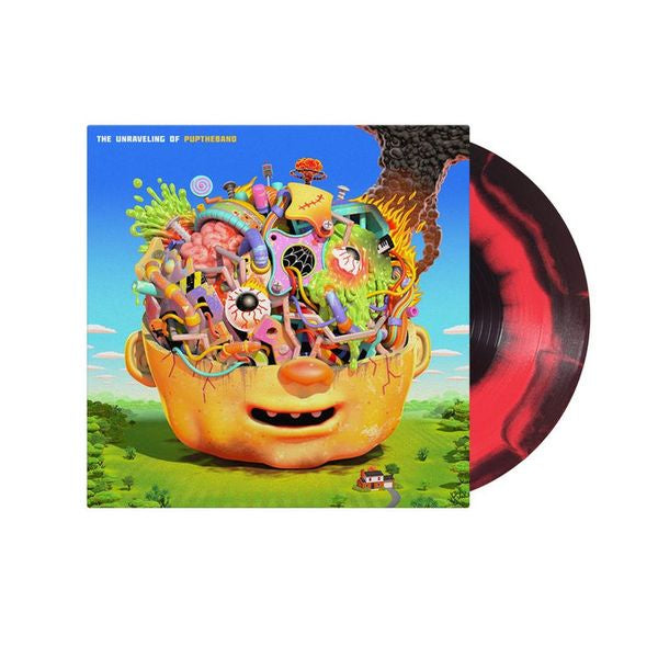 PUP - The Unraveling of PUPTHEBAND Corel/Violet Splatter Coloured Vinyl LP
