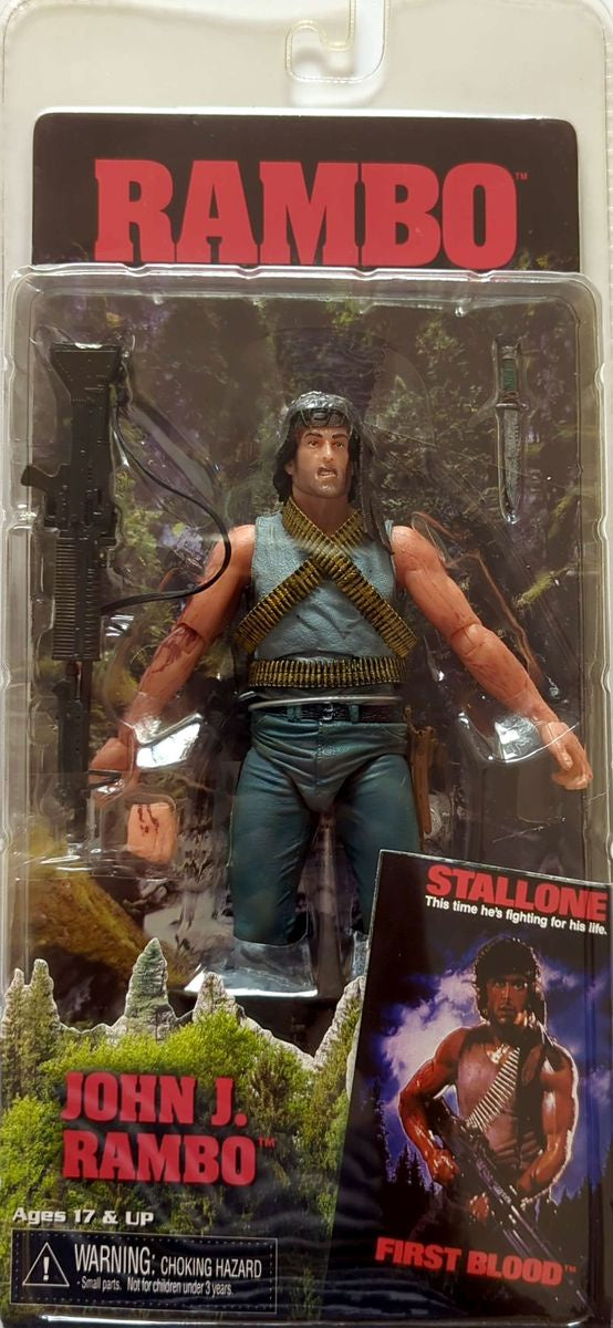 Rambo - John J Rambo NECA Reel Toys 7" Collectable Action Figure
