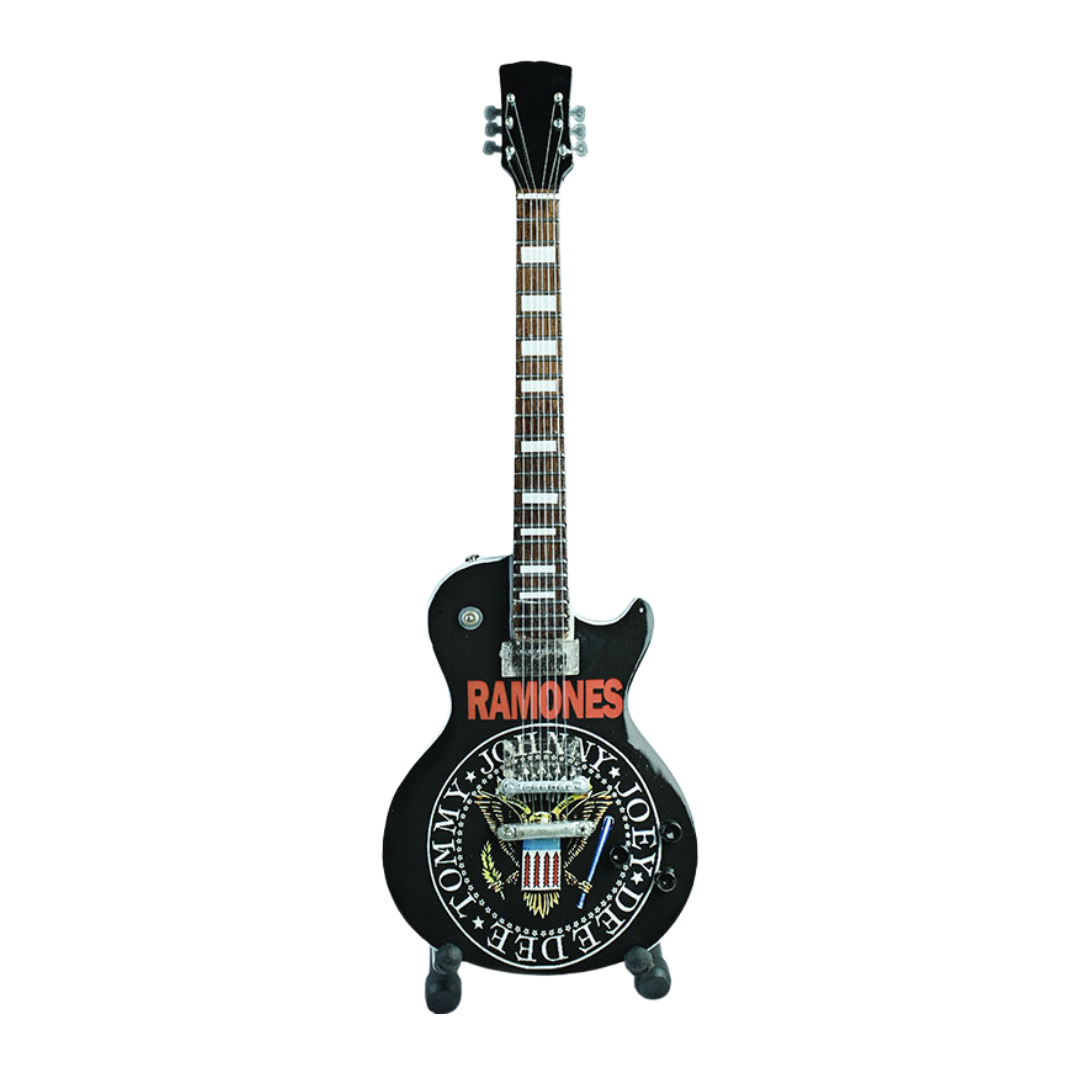 Ramones - Main Logo Miniature Guitar