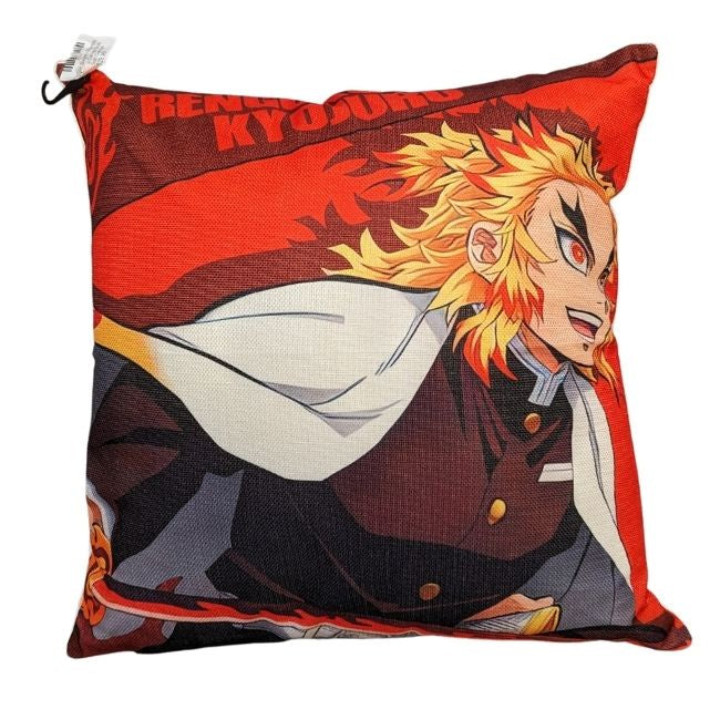Demon Slayer - Rkyojuro Rengoku Canvas Style Cushion