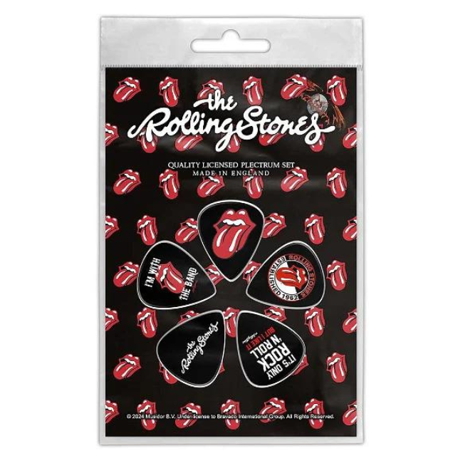 The Rolling Stones - Tongue Plectrum Pack