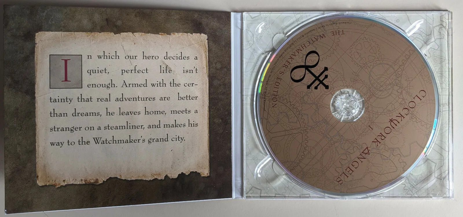 Rush - Clockwork Angels Watchmakers Edition 7CD Audio Book Read by Neil Peart (Used)