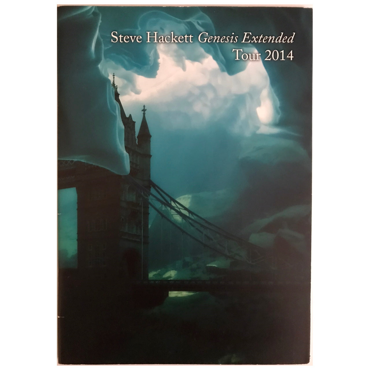 Steve Hackett - Genesis Extended 2014 UK Original Concert Tour Program