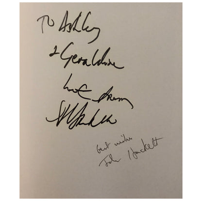 Steve Hackett - Momentum 1988 Original Concert Tour Program With Signatures