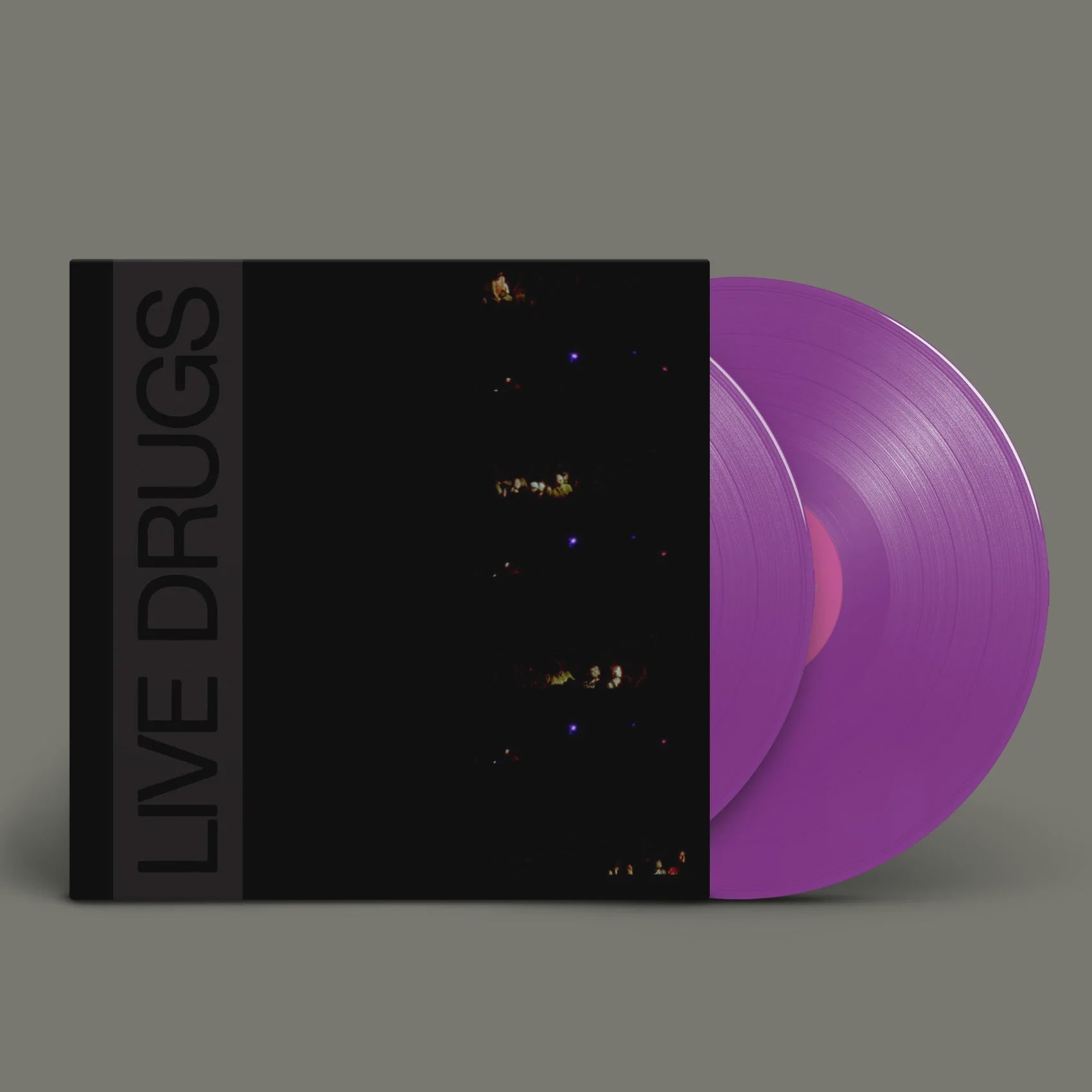 War On Drugs - Live On Drugs Limited Edition Opaque Purple Coloured Vinyl 2LP