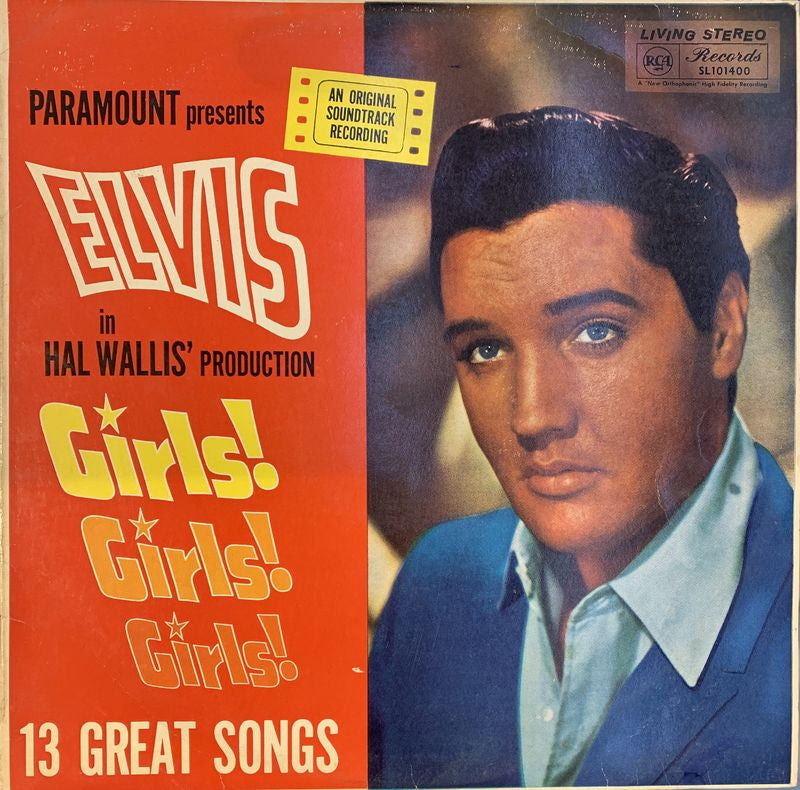 Elvis Presley ‎– Girls! Girls! Girls! Vinyl LP (Used)