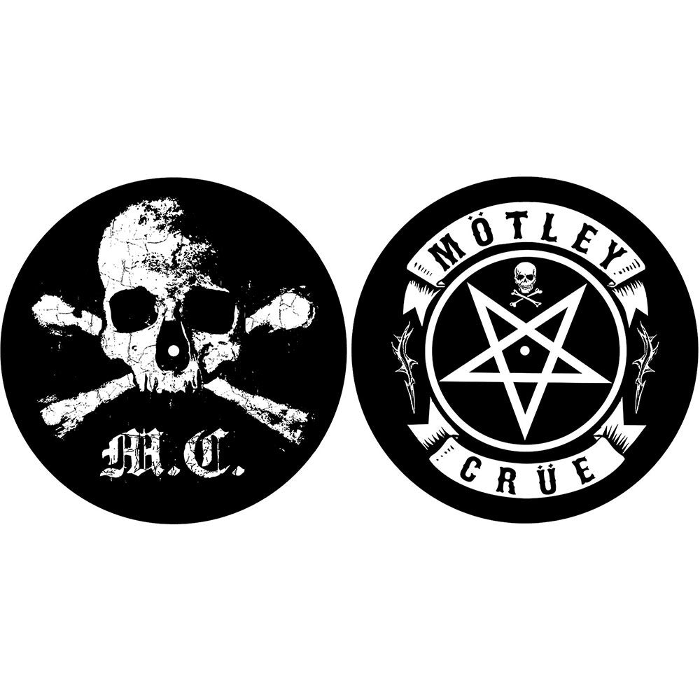 Motley Crue - Skull/Pentagram Slipmat Pack