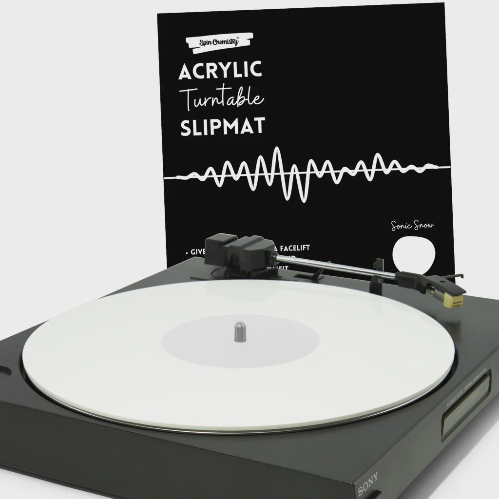 Spin Chemistry - Acrylic Turntable Slipmat (Sonic Snow White)