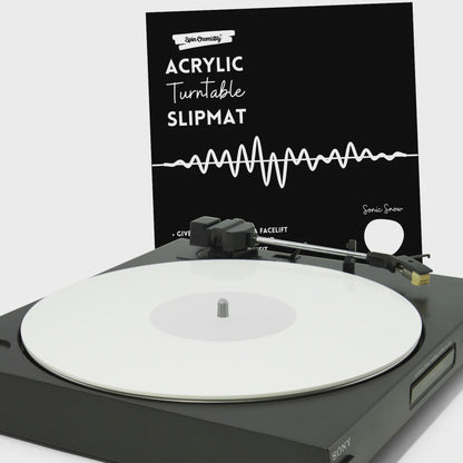 Spin Chemistry - Acrylic Turntable Slipmat (Sonic Snow White)