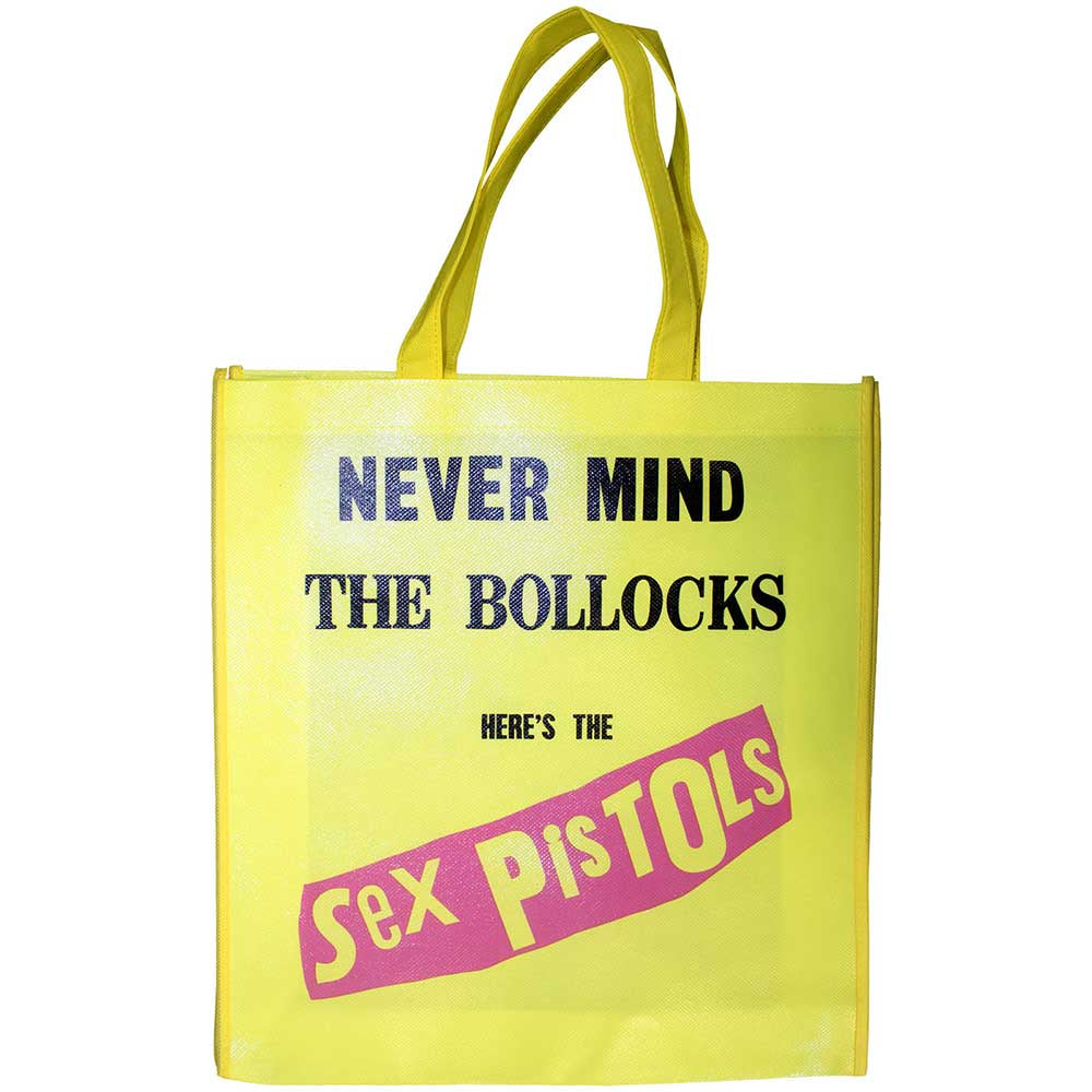 Sex Pistols - Never Mind The Bollocks (Yellow) Eco Shopper Bag