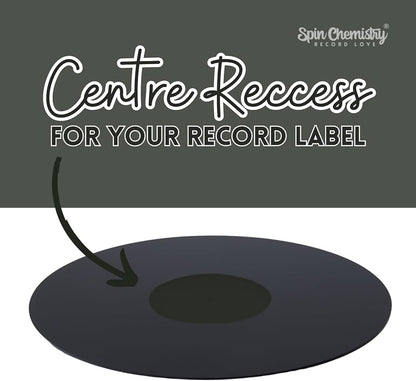 Spin Chemistry - Acrylic Turntable Slipmat (Jet Black)