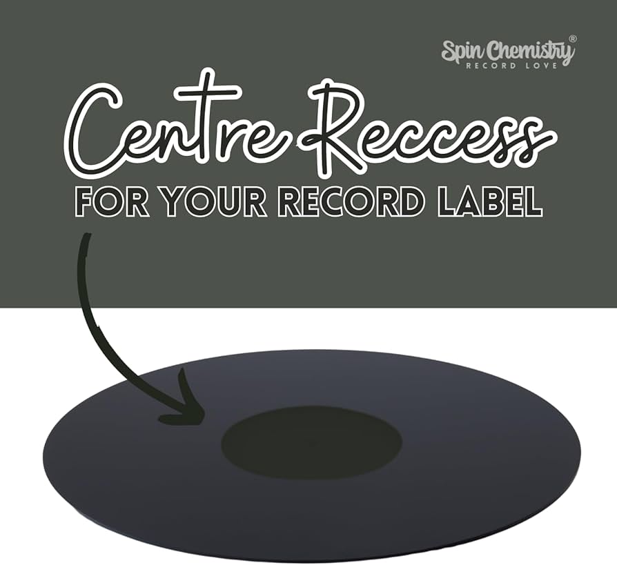 Spin Chemistry - Acrylic Turntable Slipmat (Jet Black)