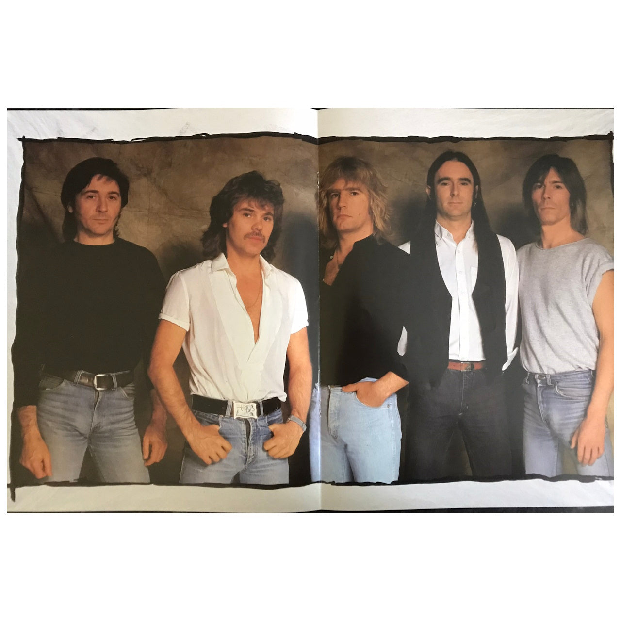 Status Quo - End Of The Road 1984 Europe Original Concert Tour Program