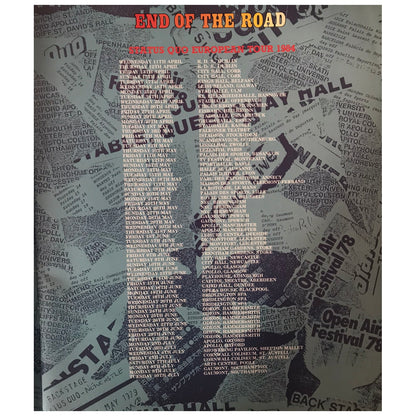 Status Quo - End Of The Road 1984 Europe Original Concert Tour Program With Ticket