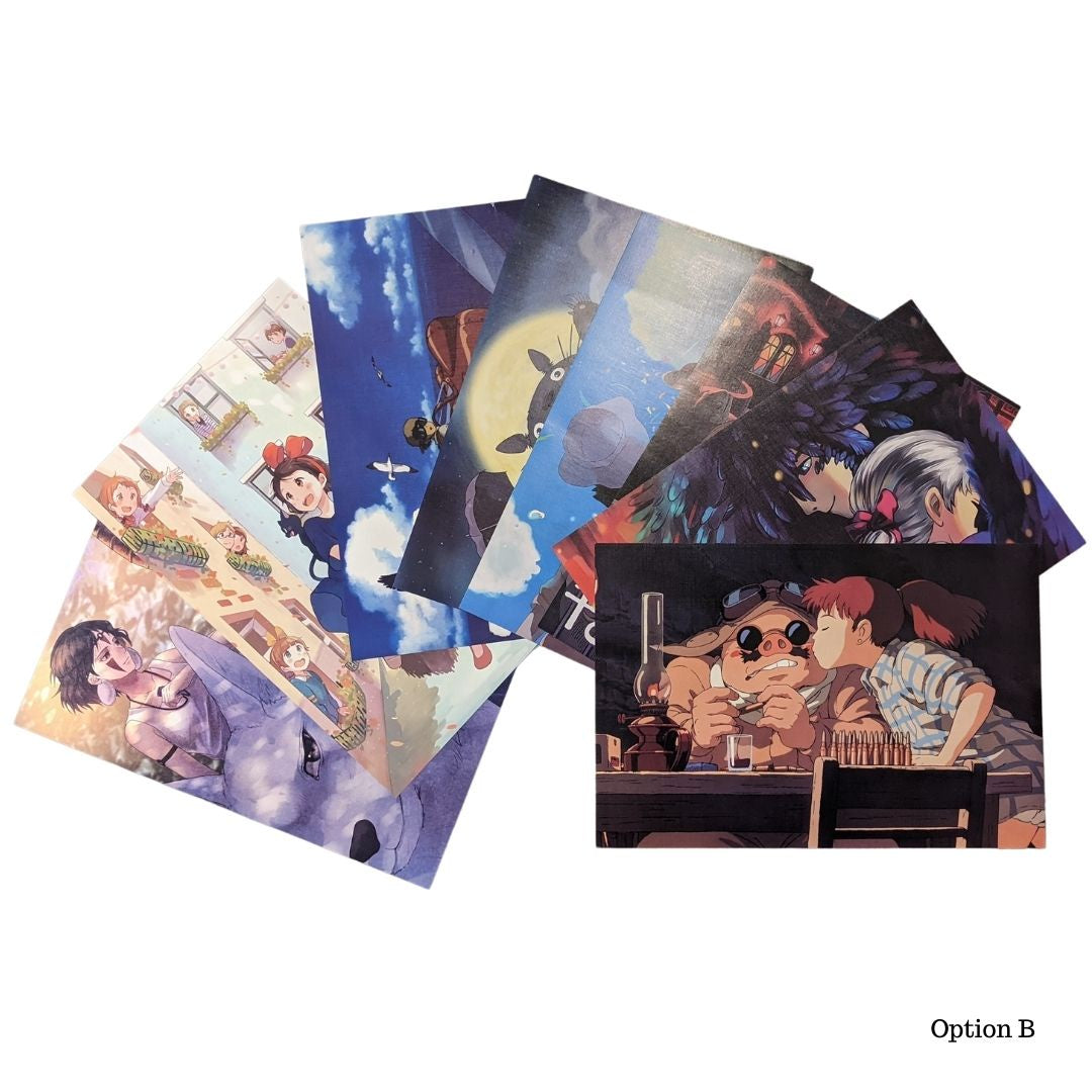 Studio Ghibli - 8 Poster Pack - Designs Vary
