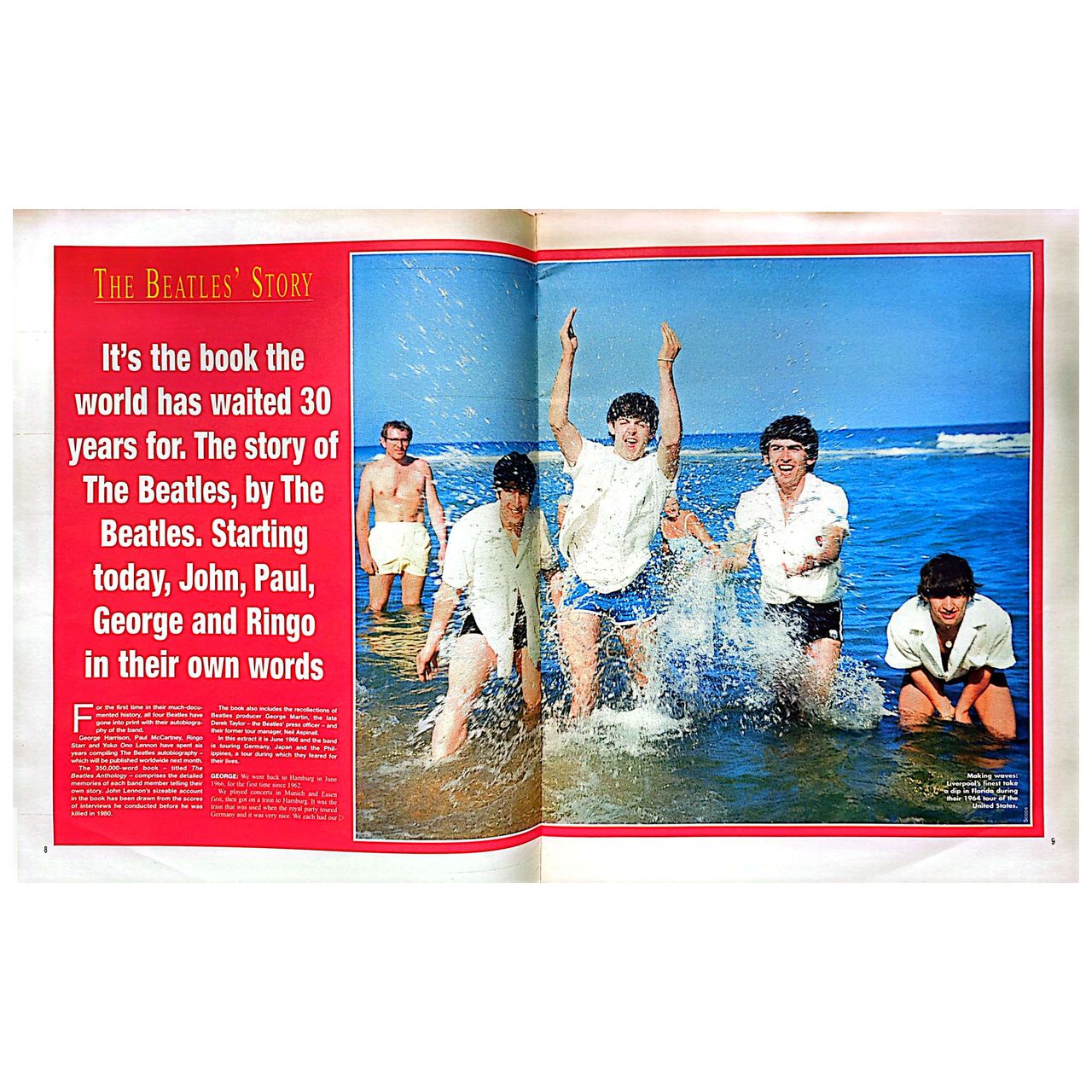 Sunday Magazine 10 Sep 2000 - Beatles Story