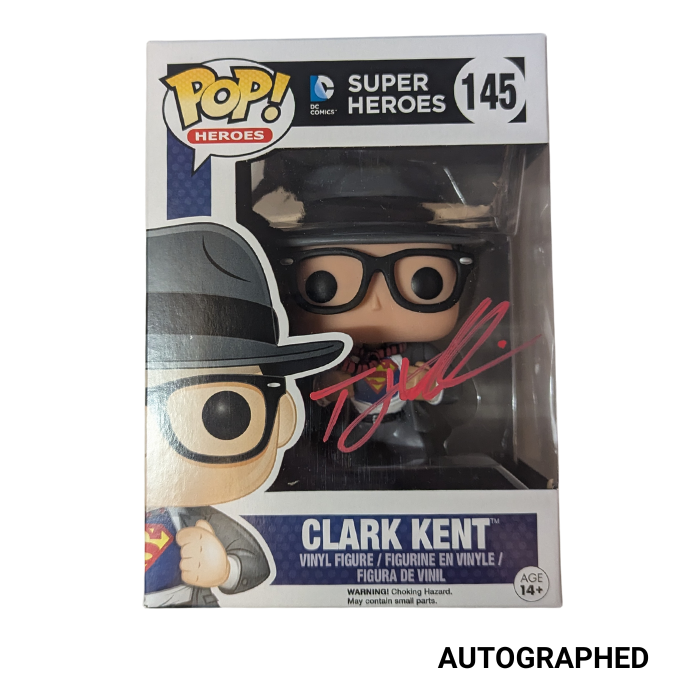 DC Universe - Clark Kent Autographed Collectable Pop! Vinyl #145
