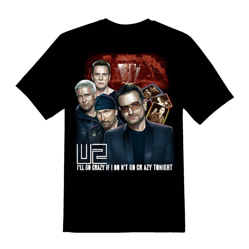 U2 - I'll Go Crazy Unisex T-Shirt