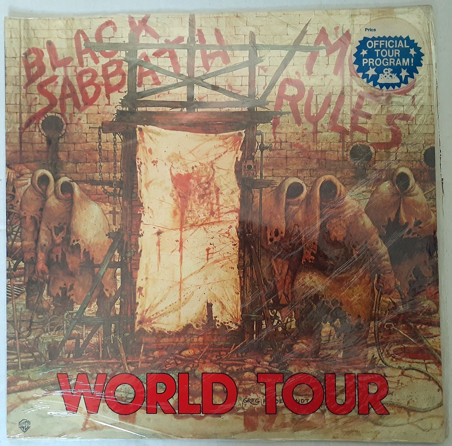 Black Sabbath - Mob Rules 1982 Original Concert Tour Program