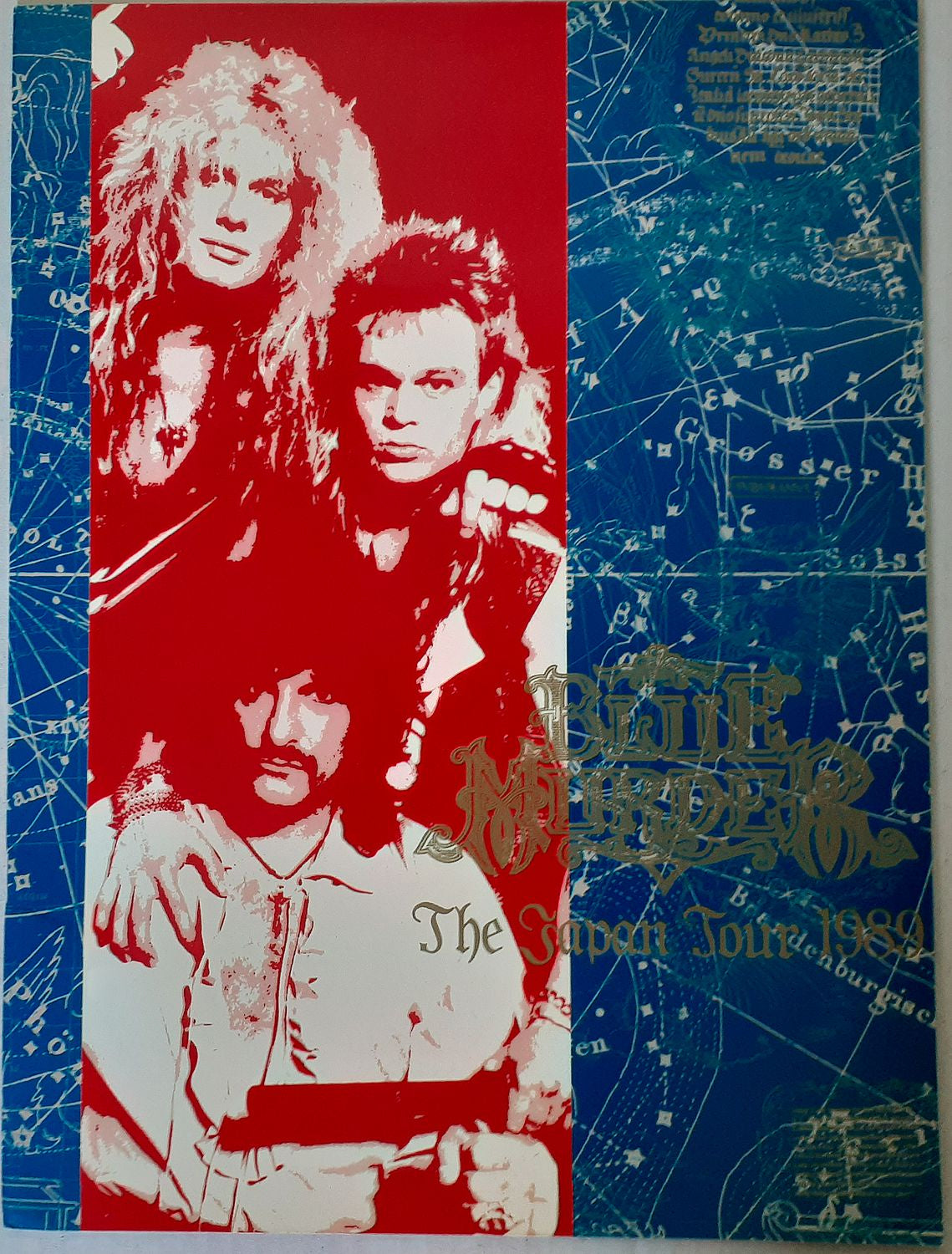 Blue Murder - The Japan Tour Original 1989 Concert Program