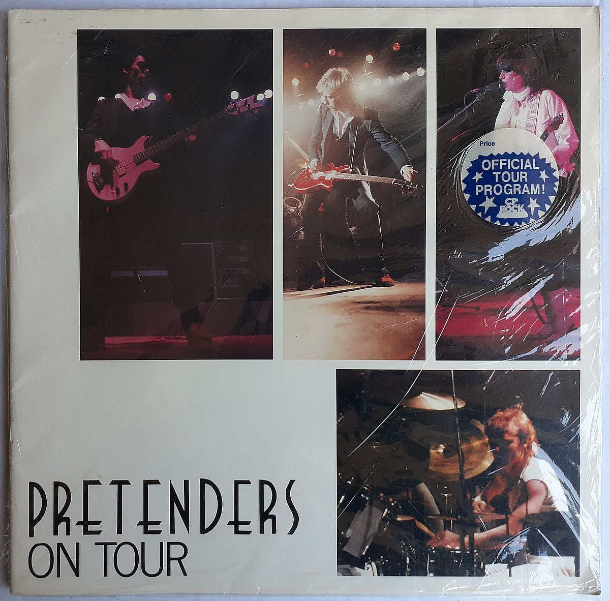 Pretenders - On Tour 1981 Original Concert Tour Program