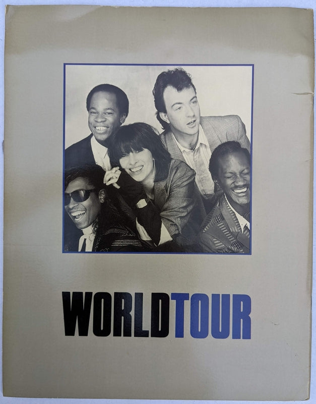 Pretenders - 1987 World Original Concert Tour Program