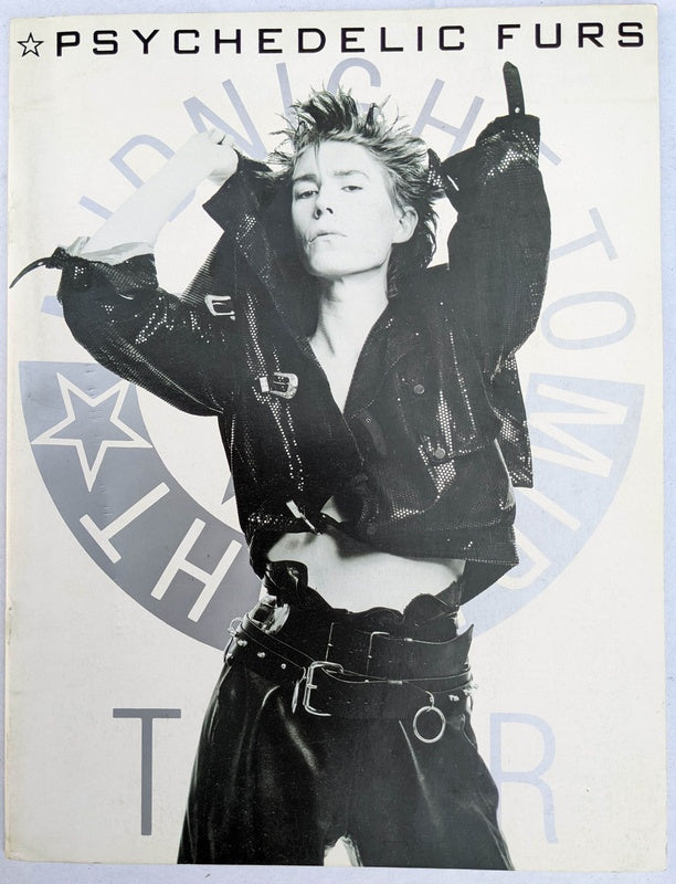 Psychedelic Furs - Midnight To Midnight 1987 Original Concert Tour Program