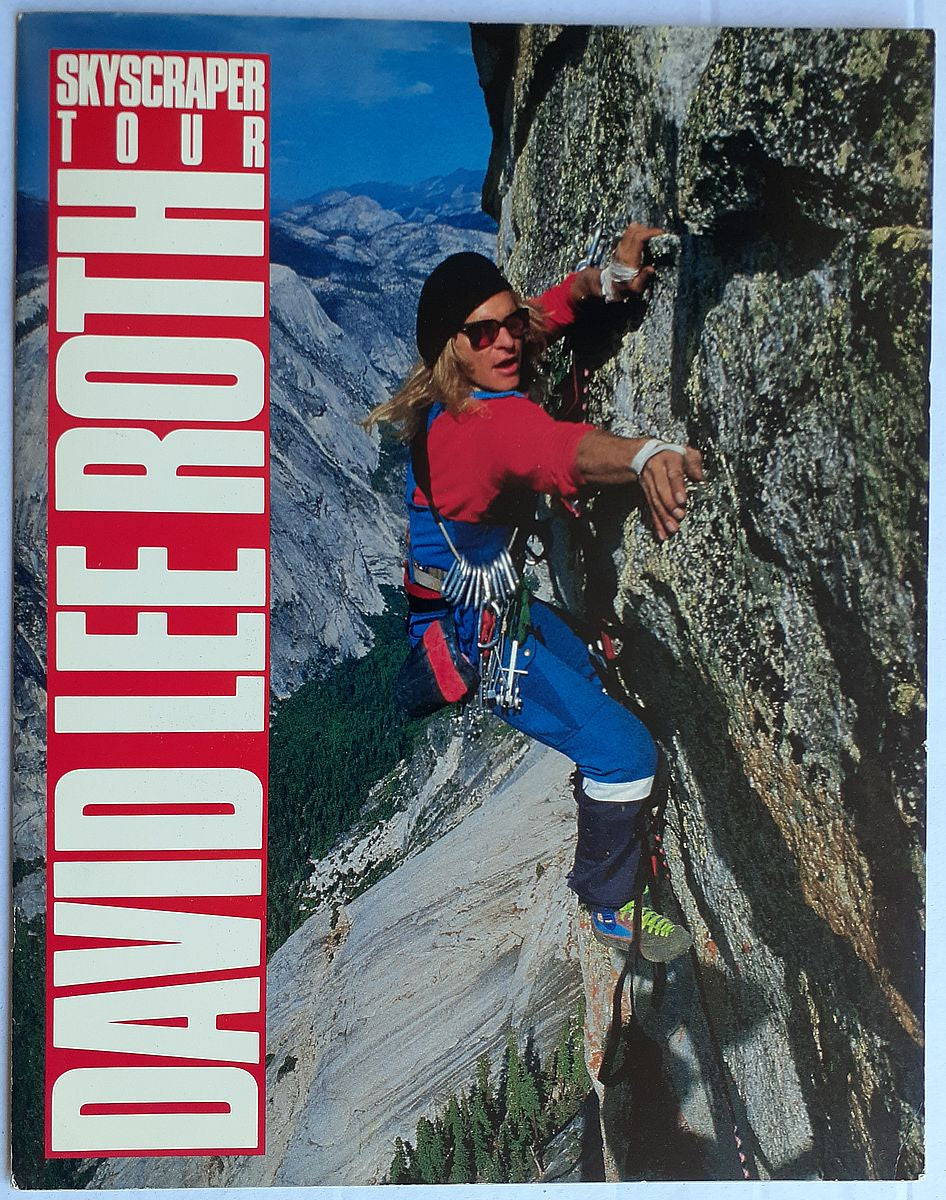 David Lee Roth -  Skyscraper Original 1988 Concert Tour Program