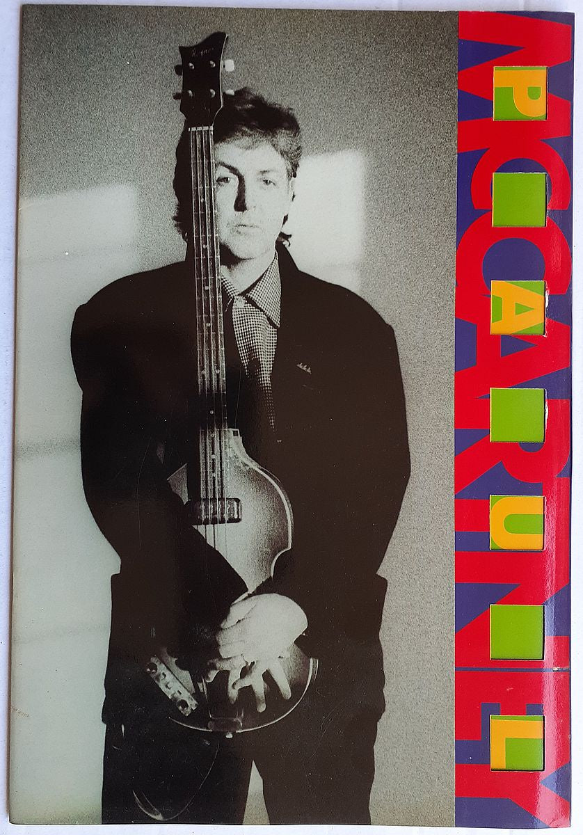 Paul McCartney - World Tour 1989 (Large Format) Original Concert Tour Program