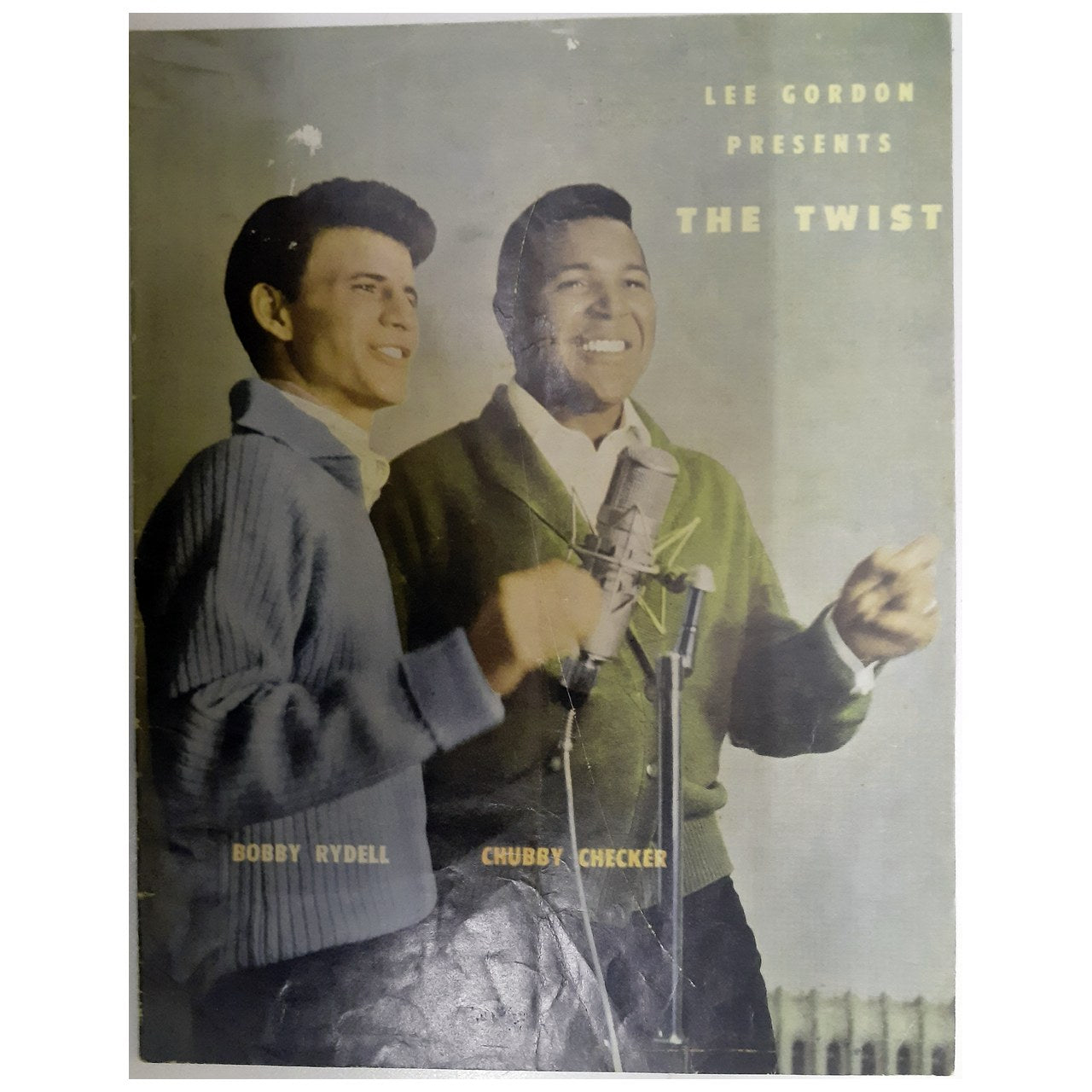 Chubby Checker & Bobby Rydell - Lee Gordon Presents The Twist Australian Original Tour 1962 Program