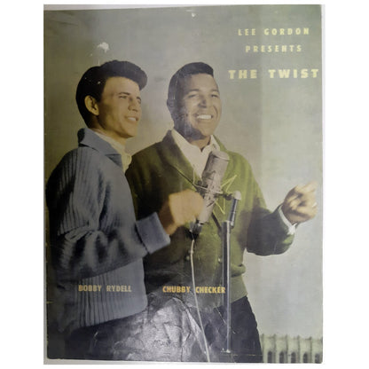 Chubby Checker & Bobby Rydell - Lee Gordon Presents The Twist Australian Original Tour 1962 Program