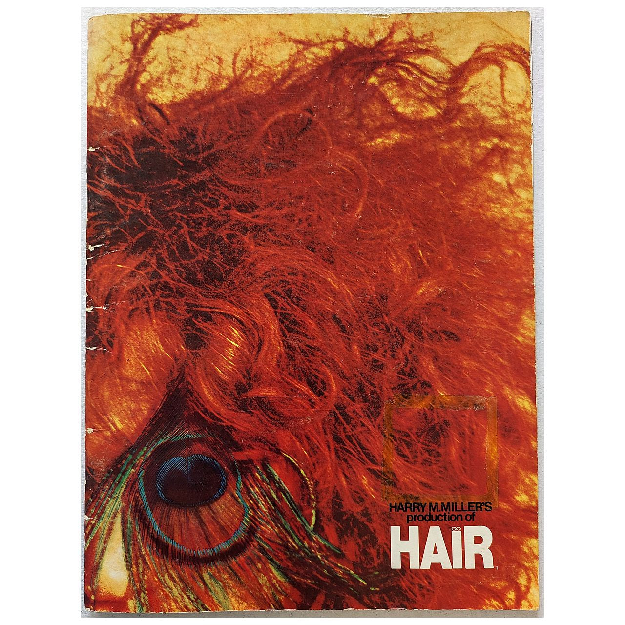 Hair - Original 1973 Australian Concert Tour Program With Ticket Stub