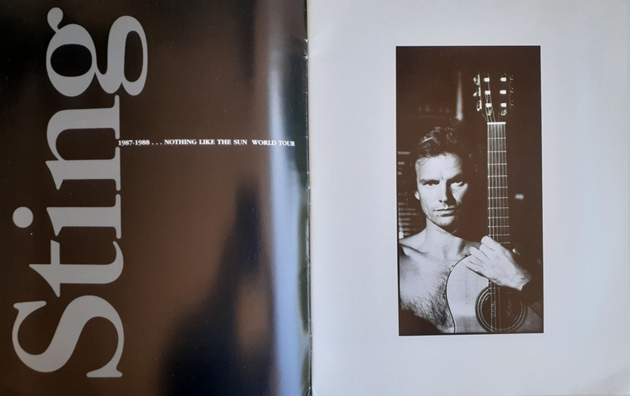 Sting - Nothing Like The Sun 1987/88 Original Concert World Tour Program