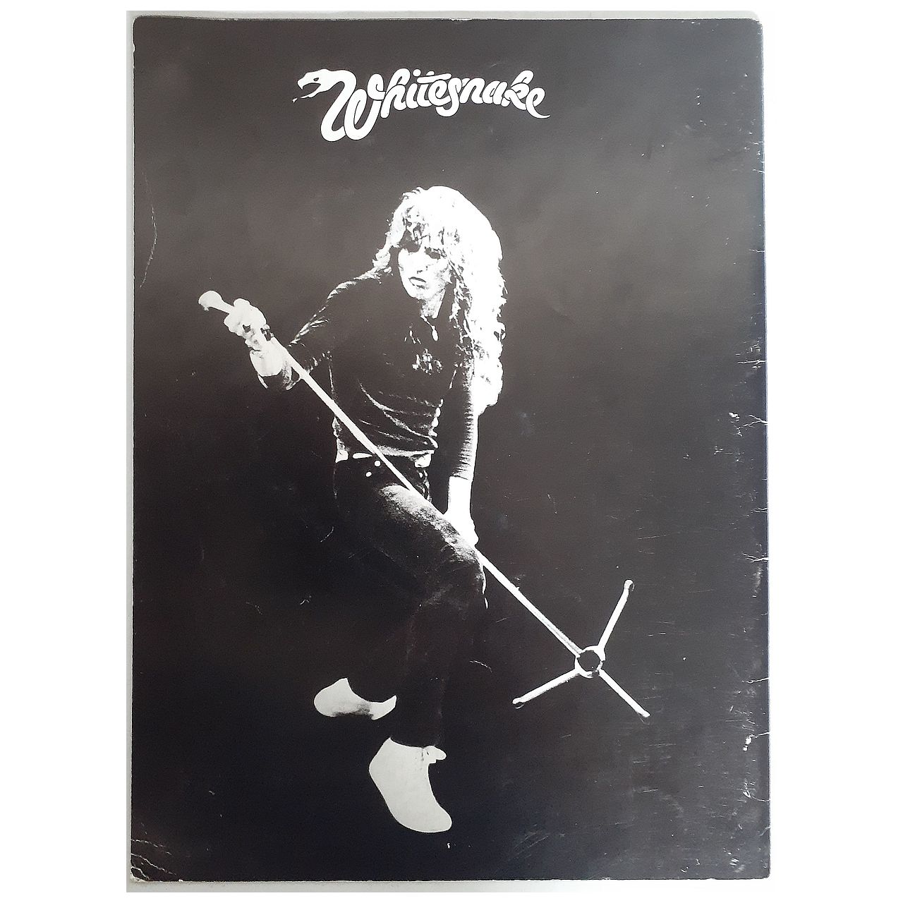 Whitesnake - Saints & Sinners 1982 UK Concert Tour Program with Ticket