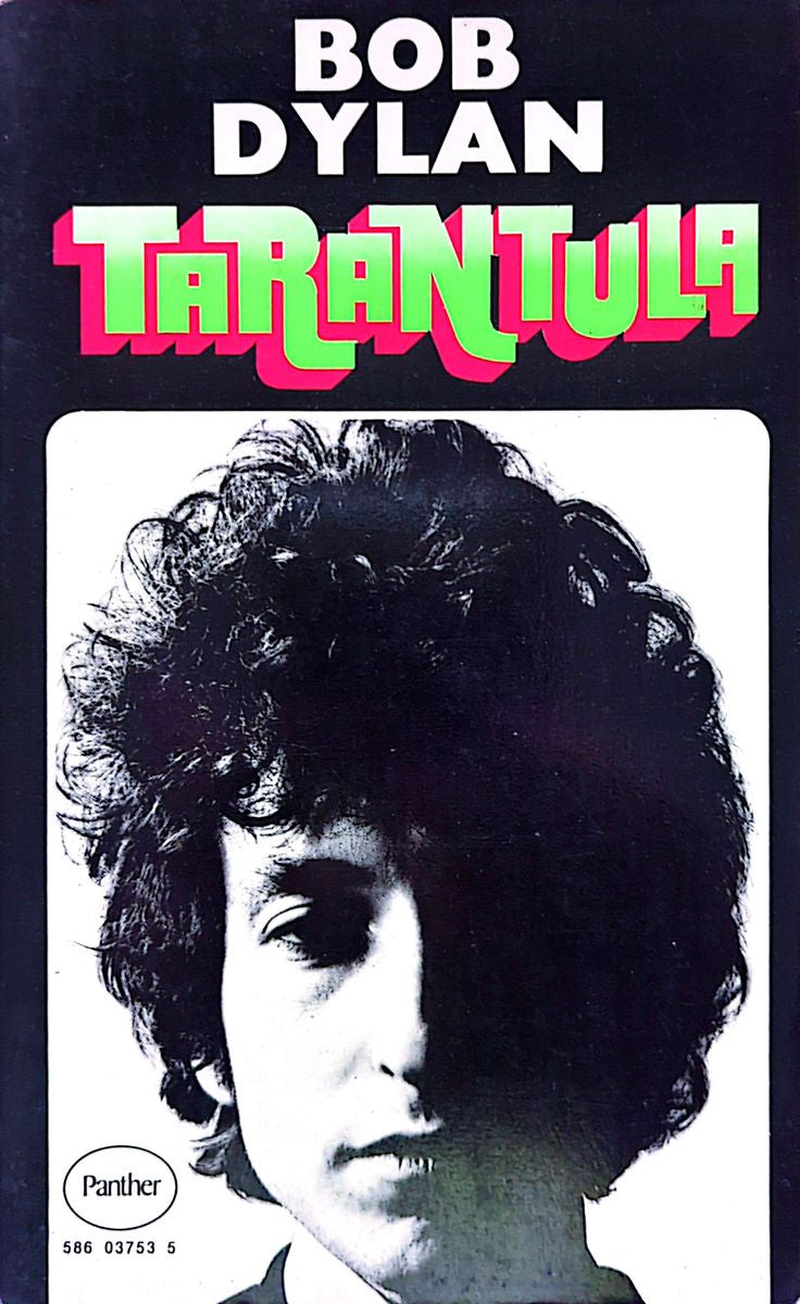 Bob Dylan - Tarantula Paperback Book (1975)