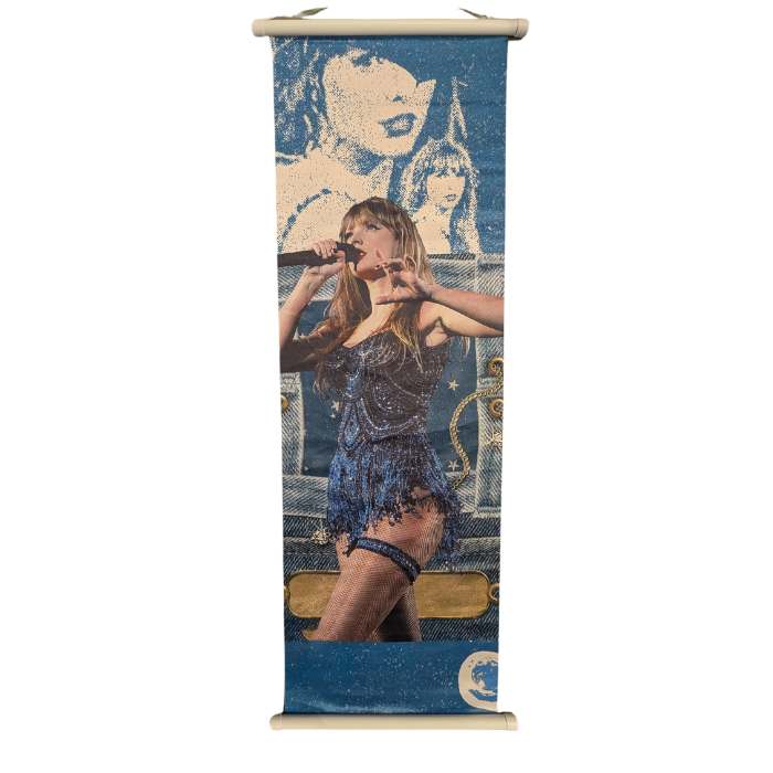 Taylor Swift - Fabric Hanging Banner Blue