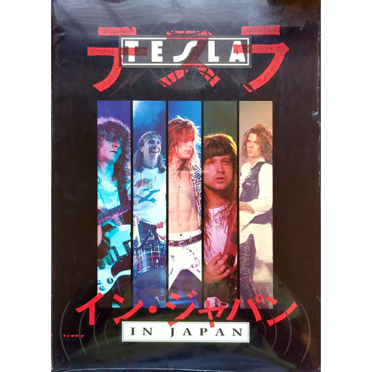 Tesla - In Japan Original 1989 Concert Tour Program