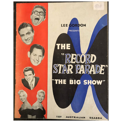 Various Artists - The Record Star Parade, The Big Show 1955 Australia Original Concert Tour Program