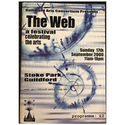 Various Artists - The Web A Festival Supporting The Arts 2000 UK Original Concert Tour Program