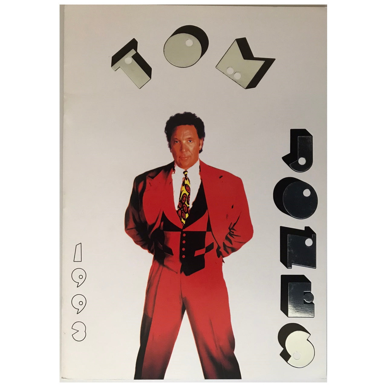 Tom Jones - 1993 Australia Original Concert Tour Program