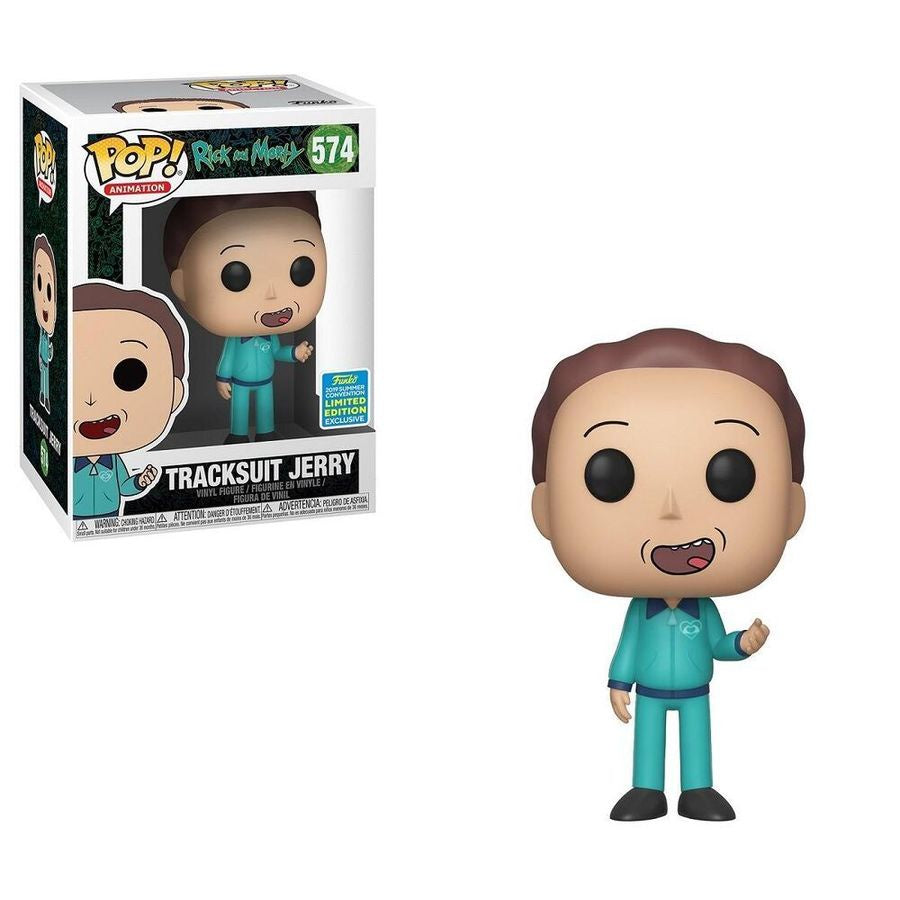 Rick & Morty - Tracksuit Jerry 2019 SDCC  Collectable Pop! Vinyl #574