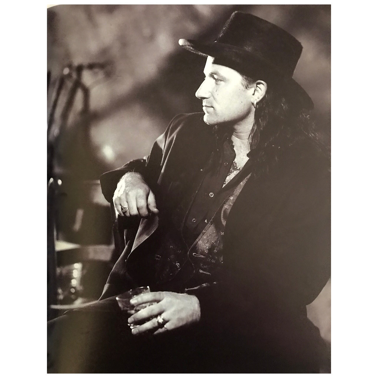 U2 - Love Comes To Town 1989 Original Concert Tour Program With Concert Ticket