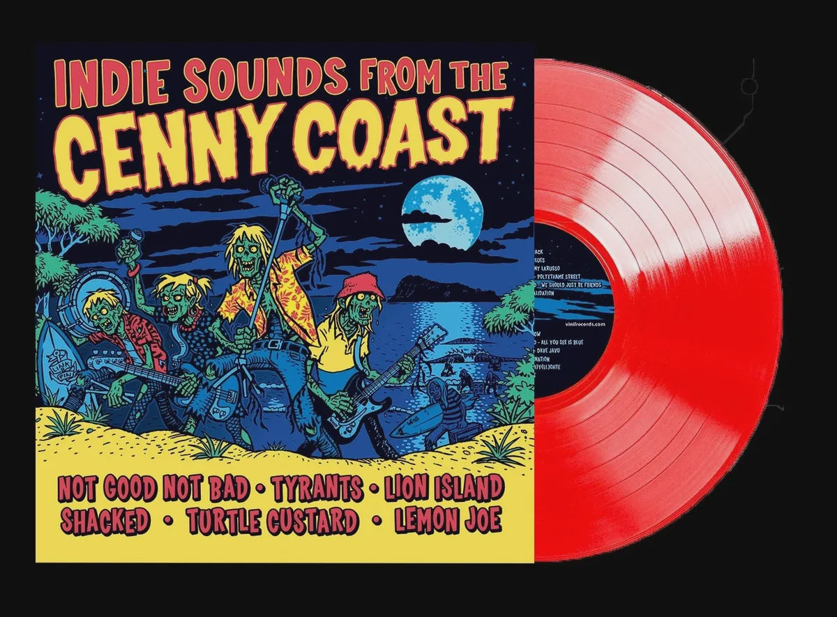 Various – Indie Sounds From The Cenny Coast Red Coloured Vinyl LP