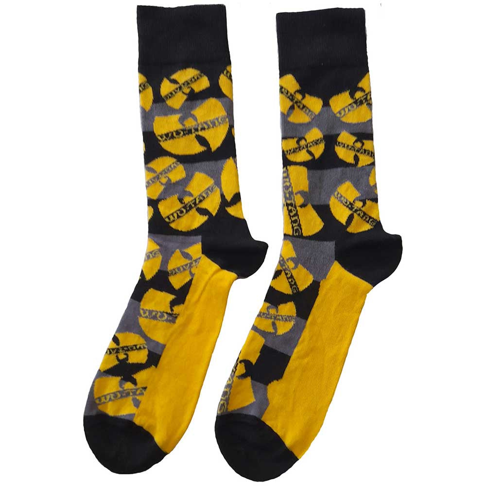 Wu-Tang Clan - Yellow Logo Unisex Size 7-11 Socks