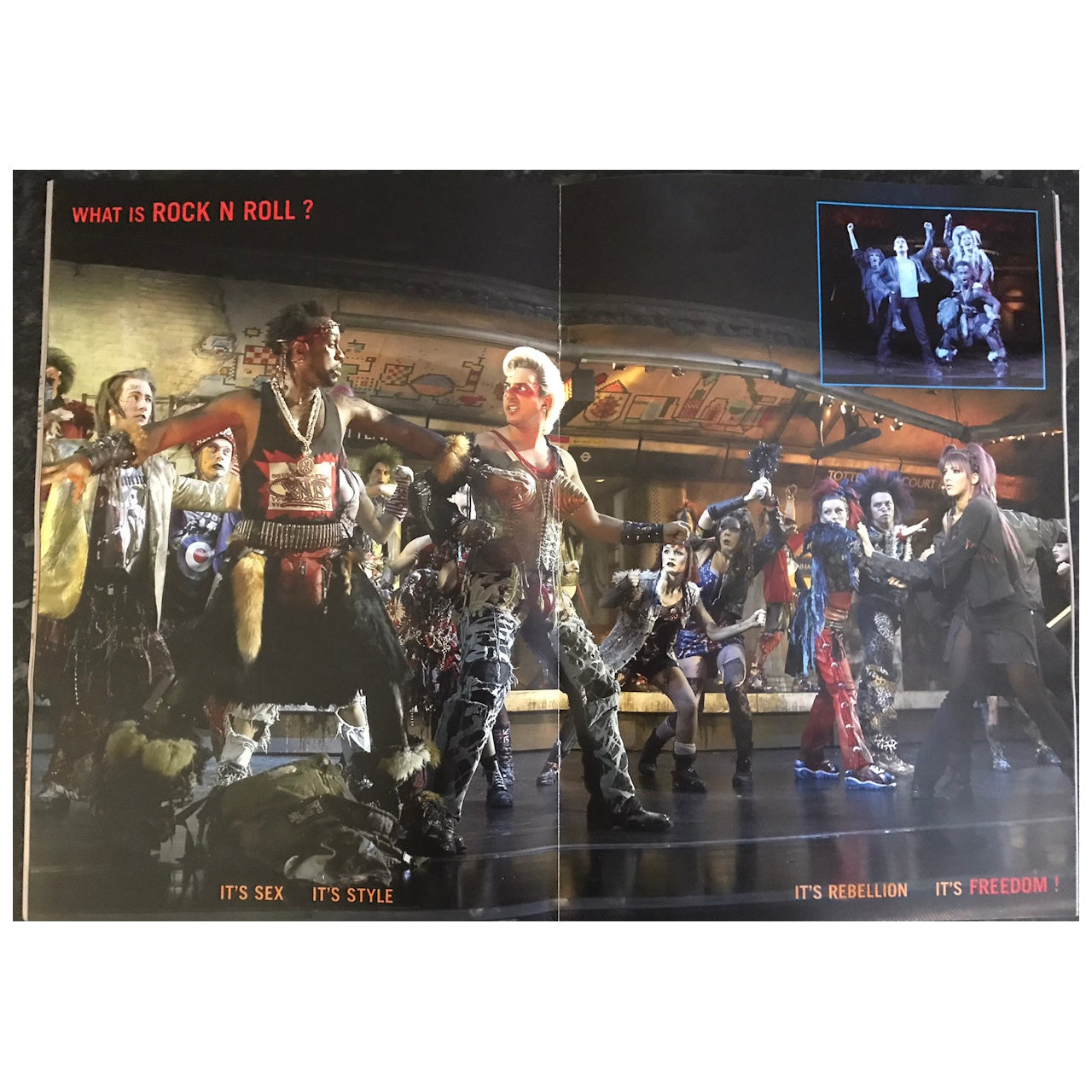We Will Rock You London - 2009 Original Stage Musical Program