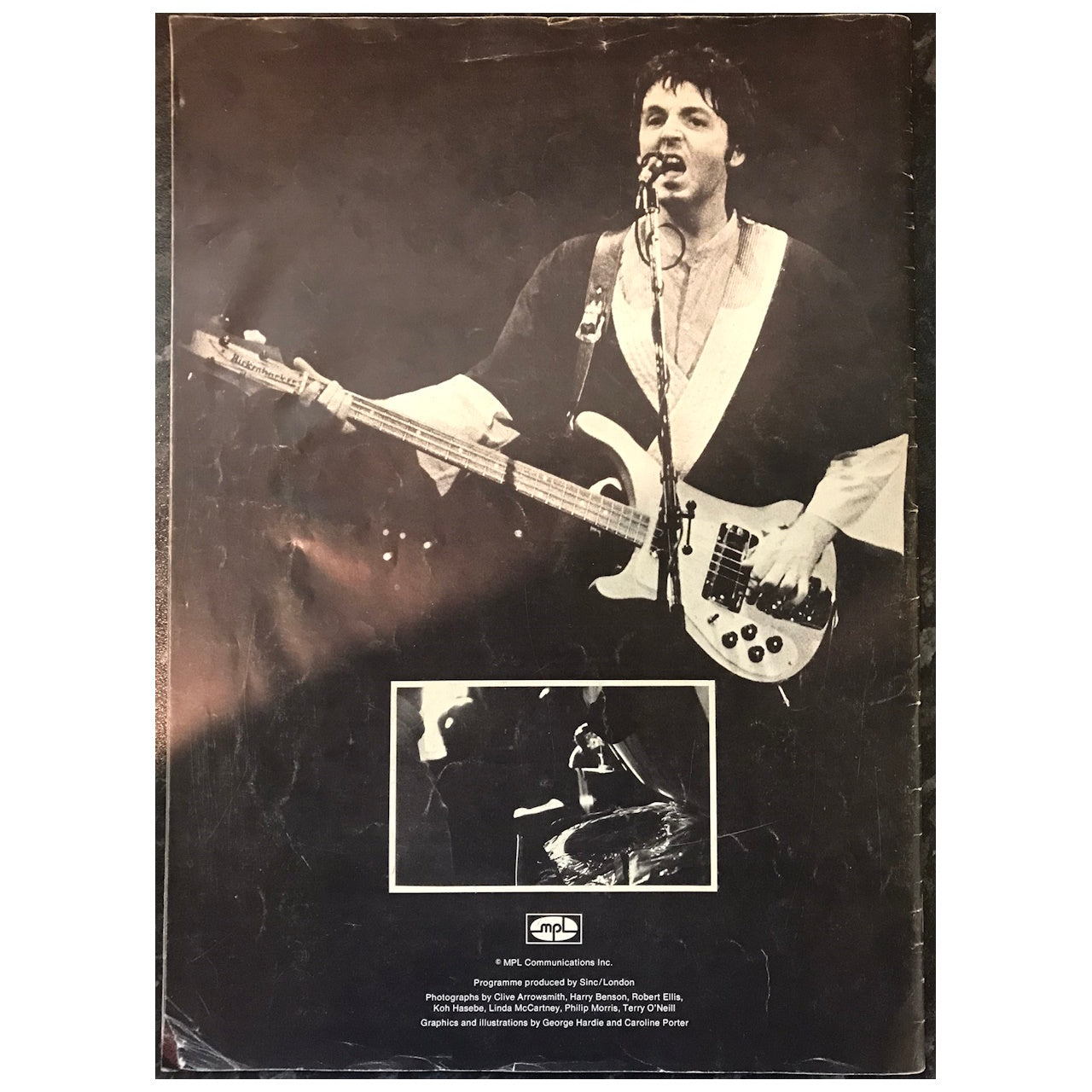 Wings - Wings Over America 1976 Original Concert Tour Program