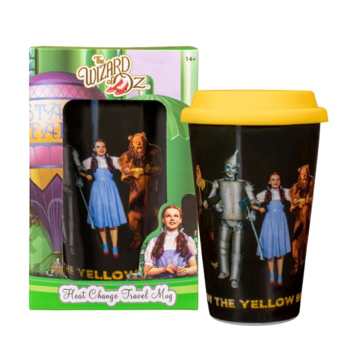 Wizard of Oz - Follow the Yellow Brick Road Heat Changing Travel Mug