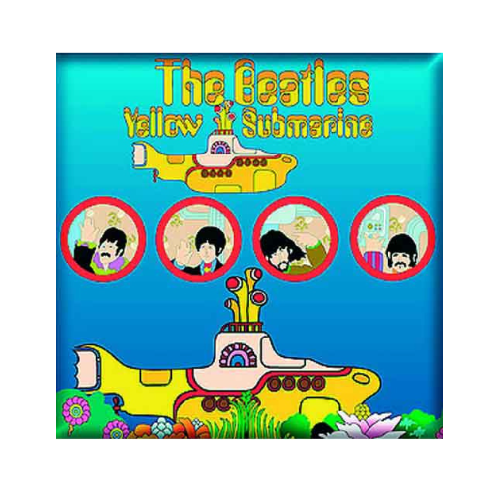 Beatles - Yellow Submarine Potholes Magnet