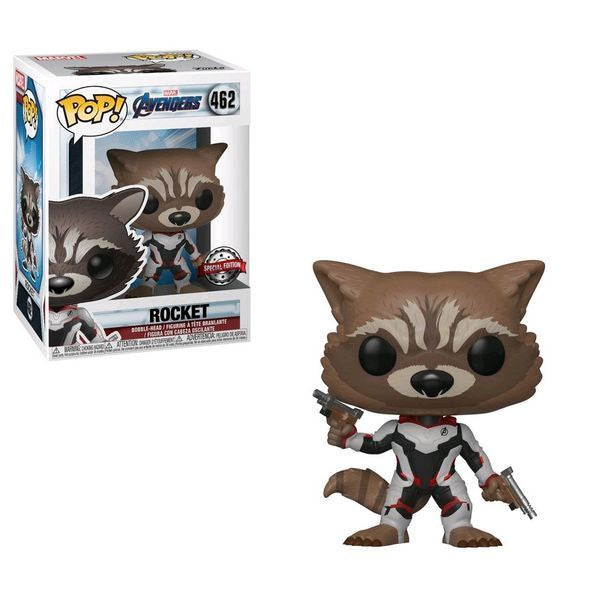 Avengers 4: Endgame - Rocket (Quantum Realm/Team Suit) Collectable Pop! Vinyl #462